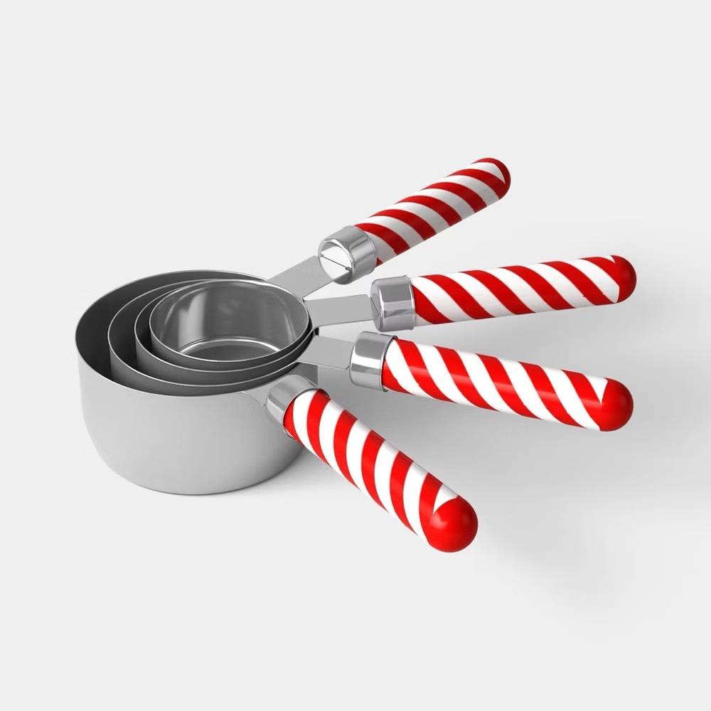 Wondershop Red and White Striped
Handle Measuring Cups target brand .